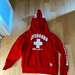 EXTREMELY comfortable hoodie, soft on the inside, keeps you warm, easy to put on